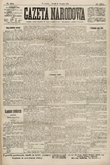 Gazeta Narodowa. 1900, nr 314