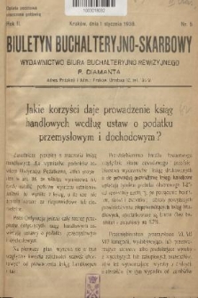 Biuletyn Buchalteryjno-Skarbowy : wydawnictwo Biura Buchalteryjno-Rewizyjnego P. Diamanta. R. 2, 1938, nr 5