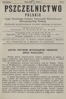Pszczelnictwo Polskie : organ Naczelnego Związku Towarzystw Pszczelniczych Rzeczpospolitej Polskiej. 1925, nr 2