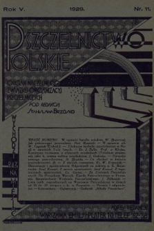 Pszczelnictwo Polskie : organ Naczelnego Związku Organizacyj Pszczelniczych. 1929, nr 11