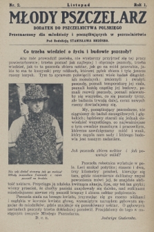 Młody Pszczelarz : dodatek do „Pszczelnictwa Polskiego” przeznaczony dla młodzieży i początkujących w pszczelnictwie. 1929, nr 2