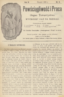 Powściągliwość i Praca : organ Towarzystwa. R. 3, 1900, nr 8