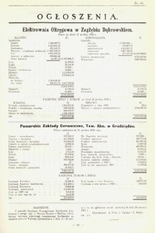 Ogłoszenia [dodatek do Dziennika Urzędowego Ministerstwa Skarbu]. 1931, nr 10