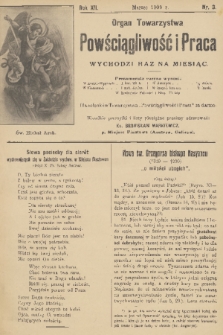 Powściągliwość i Praca : organ Towarzystwa. R. 12, 1909, nr 3