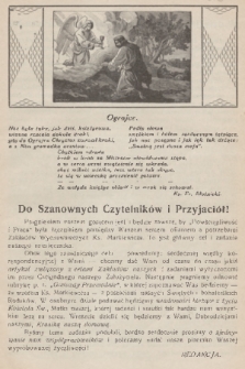 [Powściągliwość i Praca : miesięcznik ilustrowany : organ Tow. Świętego Michała Archanioła, poświęcony sprawom wychowawczo-religijnym, kulturalno-społecznym i narodowym]. R. 26, 1932, z. 3