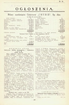 Ogłoszenia [dodatek do Dziennika Urzędowego Ministerstwa Skarbu]. 1932, nr 36