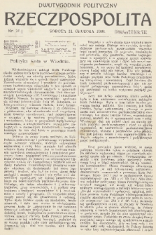 Rzeczpospolita : dwutygodnik polityczny. R. 1, 1909, nr 21