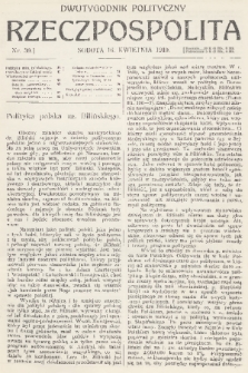 Rzeczpospolita : dwutygodnik polityczny. R. 2, 1910, nr 30