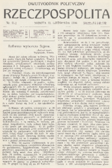 Rzeczpospolita : dwutygodnik polityczny. R. 2, 1910, nr 41