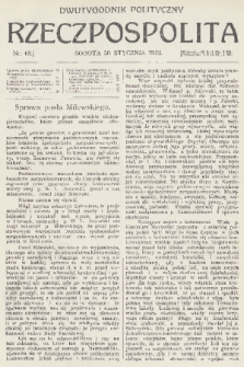 Rzeczpospolita : dwutygodnik polityczny. R. 4, 1912, nr 68