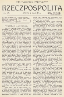 Rzeczpospolita : dwutygodnik polityczny. [R. 6], 1914, nr 119