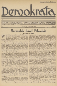 Demokrata : organ narodowo-społecznego ruchu młodych. R. 2, 1935, nr 7