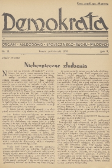 Demokrata : organ narodowo-społecznego ruchu młodych. R. 2, 1935, nr 11