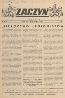 Zaczyn : tygodnik. R. 1, 1936, nr 4-5