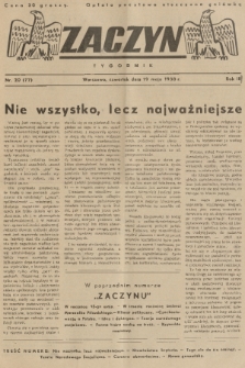 Zaczyn : tygodnik. R. 3, 1938, nr 20