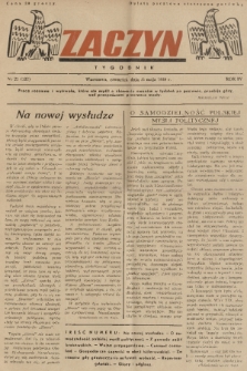 Zaczyn : tygodnik. R. 4, 1939, nr 21