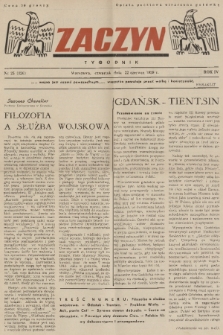 Zaczyn : tygodnik. R. 4, 1939, nr 25