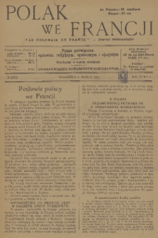 Polak we Francji : pismo poświęcone sprawom religijnym, społecznym i ojczystym : organ Związku Towarzystw Kościelnych=Le Polonais en France - journal hebdomadaire. R. 4, 1927, No. 10