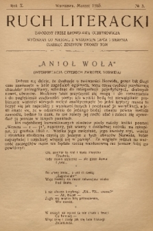 Ruch Literacki. R. 10, 1935, No. 3