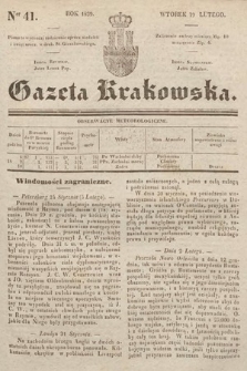 Gazeta Krakowska. 1839, nr 41