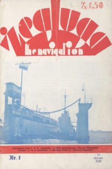 Żegluga : czasopismo dla handlu morskiego i żeglarstwa. R. 4, 1930, nr 1