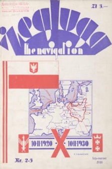 Żegluga : czasopismo morskie i gospodarcze. R. 4, 1930, nr 2-3