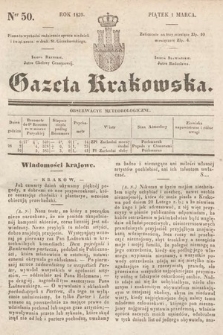 Gazeta Krakowska. 1839, nr 50