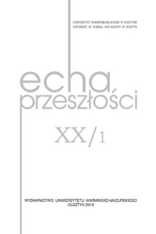 Echa Przeszlości. T. XX, nr 1