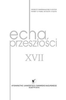 Echa Przeszlości. T. XVII