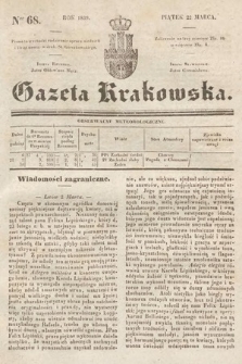 Gazeta Krakowska. 1839, nr 68