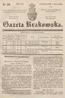 Gazeta Krakowska. 1839, nr 76