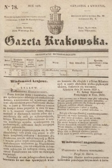 Gazeta Krakowska. 1839, nr 78