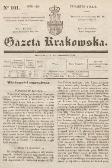 Gazeta Krakowska. 1839, nr 101