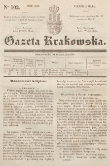 Gazeta Krakowska. 1839, nr 102