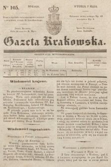 Gazeta Krakowska. 1839, nr 105
