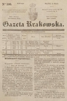 Gazeta Krakowska. 1839, nr 106