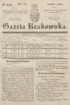 Gazeta Krakowska. 1839, nr 114