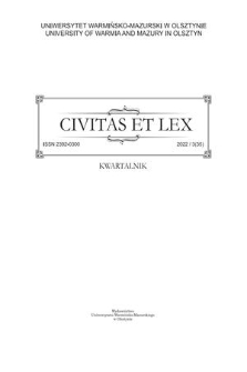 Civitas et Lex. 2022 nr 3 (35)
