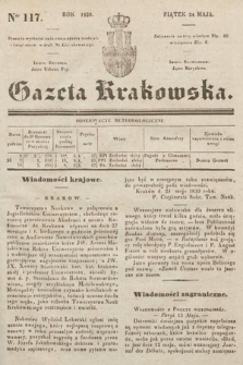 Gazeta Krakowska. 1839, nr 117
