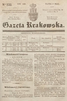 Gazeta Krakowska. 1839, nr 122