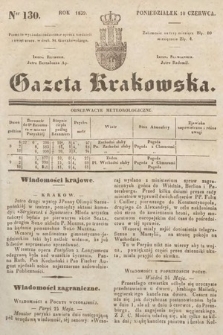 Gazeta Krakowska. 1839, nr 130