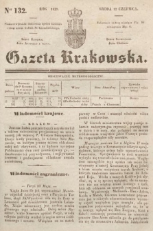 Gazeta Krakowska. 1839, nr 132