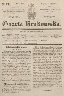 Gazeta Krakowska. 1839, nr 134