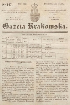 Gazeta Krakowska. 1839, nr 147