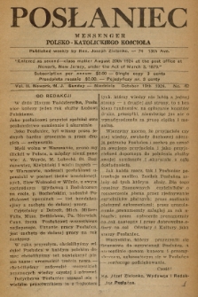 Posłaniec : Messenger Polsko-Katolickiego Kościoła : tygodnik poświęcony sprawom religijnym, społecznym i naukowym. 1924, No. 42