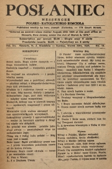 Posłaniec : Messenger Polsko-Katolickiego Kościoła. 1925, No. 13
