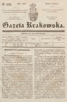 Gazeta Krakowska. 1839, nr 155