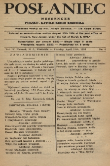 Posłaniec : Messenger Polsko-Katolickiego Kościoła. 1926, No. 6
