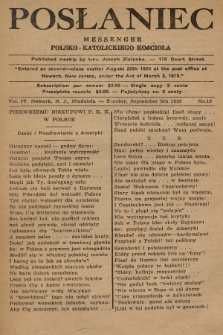 Posłaniec : Messenger Polsko-Katolickiego Kościoła. 1926, No. 19