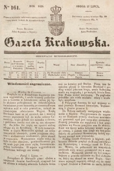 Gazeta Krakowska. 1839, nr 161